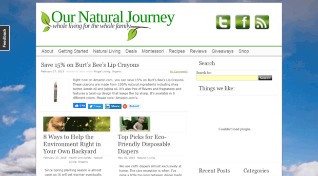 ournaturaljourney.com