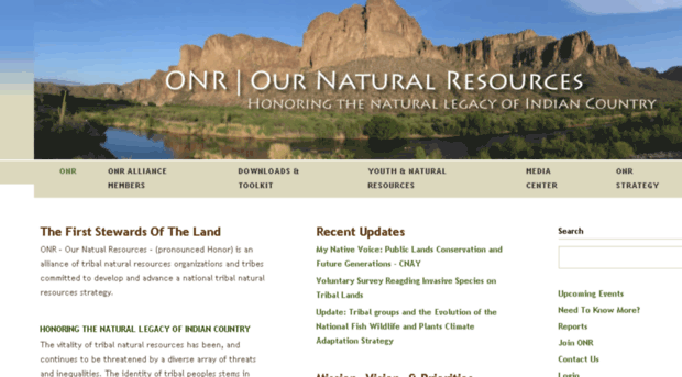 ournaturalresources.org