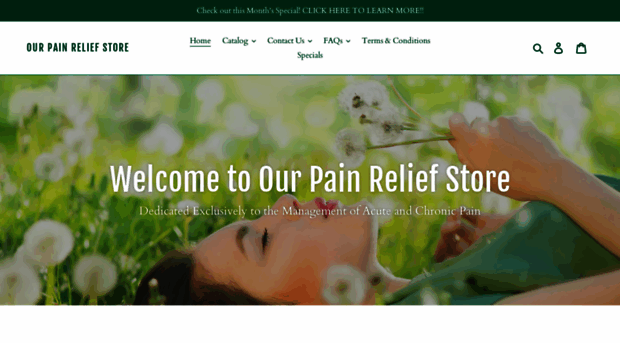 ourpainreliefstore.com