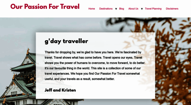 ourpassionfortravel.com