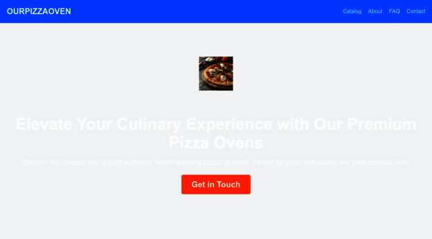 ourpizzaoven.com