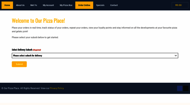 ourpizzaplace.com