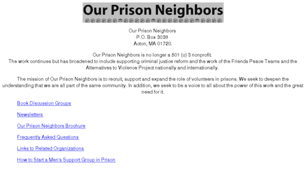 ourprisonneighbors.org