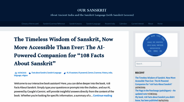 oursanskrit.com