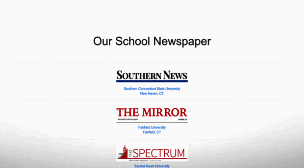 ourschoolnewspaper.com