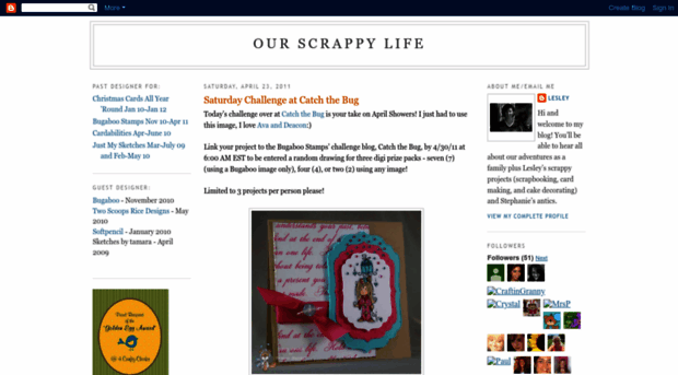 ourscrappylife.blogspot.com