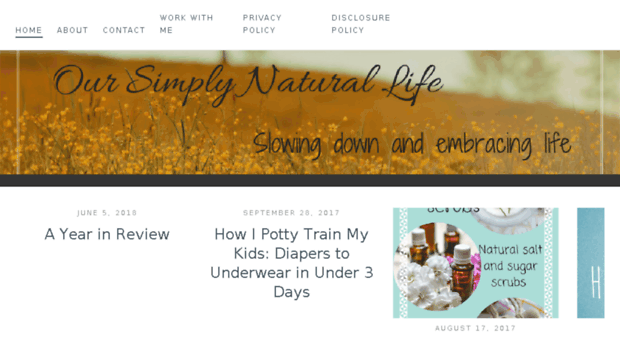 oursimplynaturallife.com