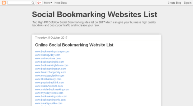 oursocialbookmarking.com