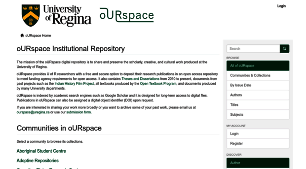 ourspace.uregina.ca