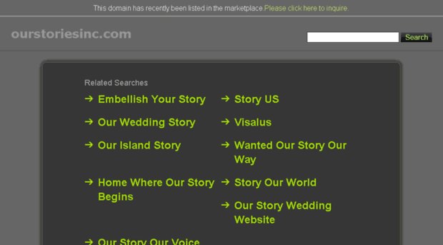 ourstoriesinc.com