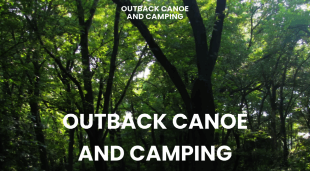outbackcanoerental.com