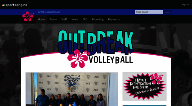 outbreakvolleyball.com