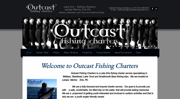 outcastfishingcharter.com