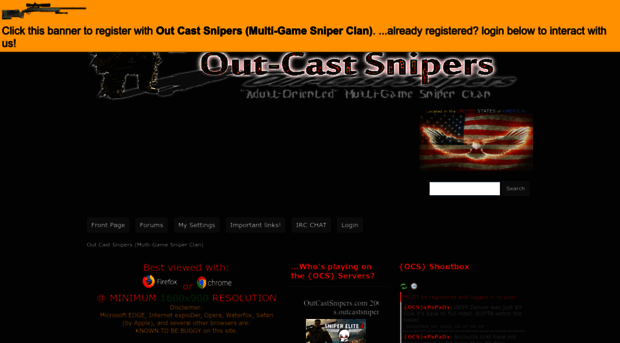 outcastsnipers.com