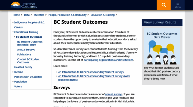 outcomes.bcstats.gov.bc.ca
