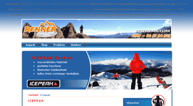 outdoor-renner-icepeak.de