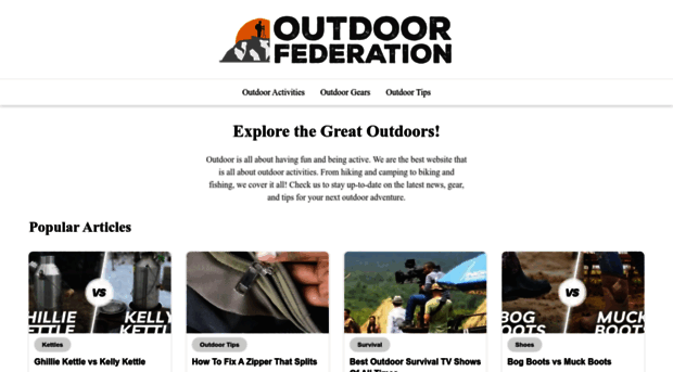 outdoorfederation.com