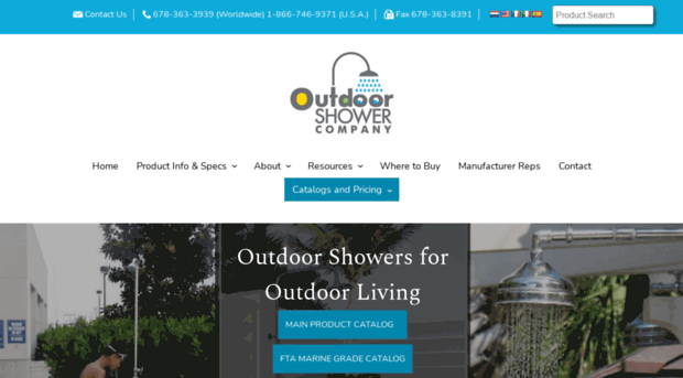 outdoorshowerco.com