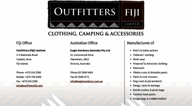 outfittersfiji.com