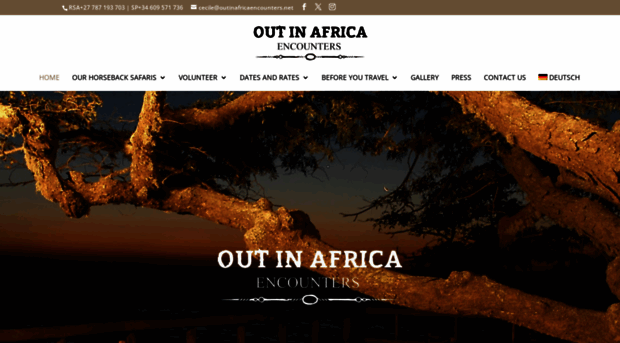 outinafricaencounters.com