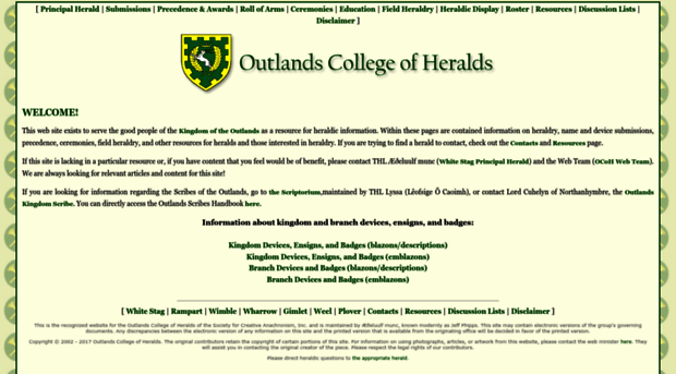 outlandsheralds.org