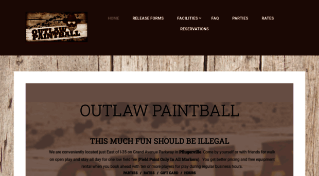 outlawpaintballfield.com