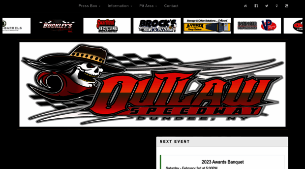 outlawspeedwayllc.com