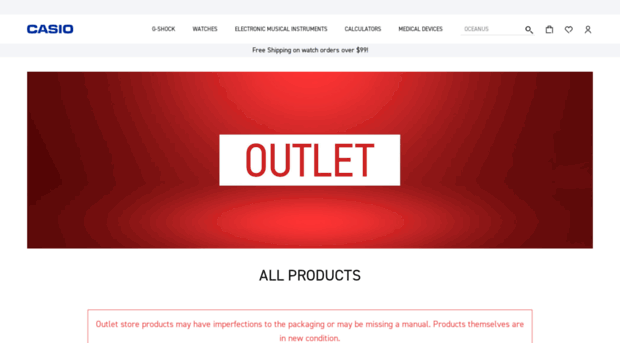 outlet.casio.com