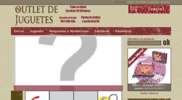 outlet de juguetes