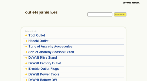 outletspanish.es