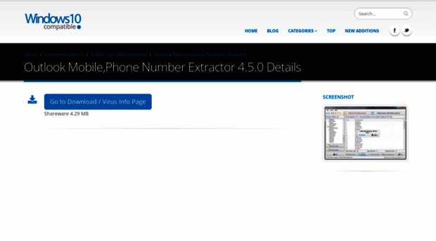 outlook-mobilephone-number-extractor.windows10compatible.com