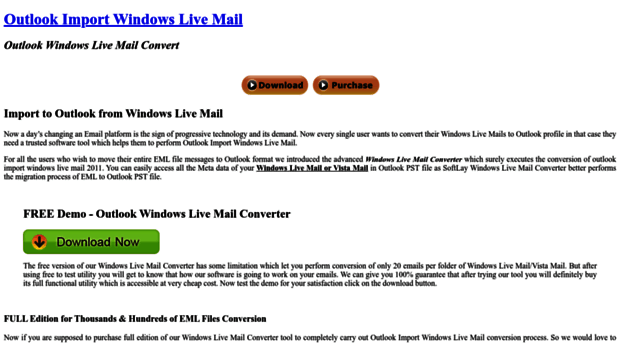 outlook.windowslivemailconverter.com