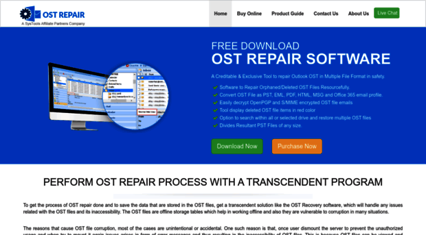 outlookostrecovery.ostrepair.net