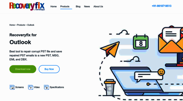 outlookpstrepair.recoveryfix.com