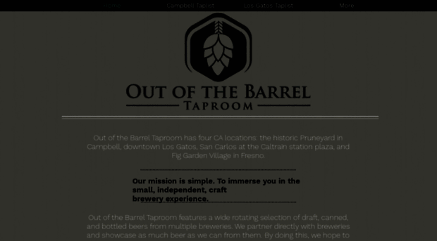 outofthebarrelbeer.com