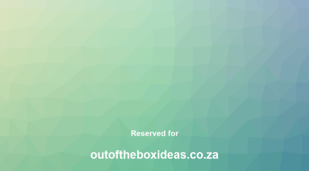 outoftheboxideas.co.za