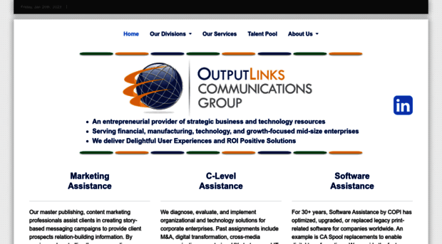 outputlinkscommunicationsgroup.com