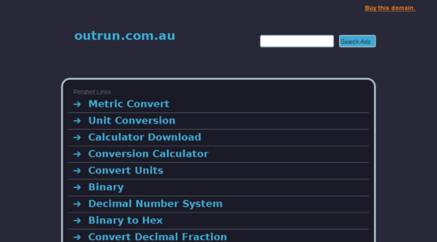 outrun.com.au