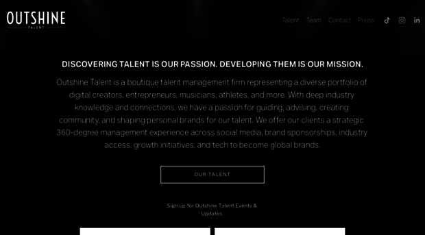 outshinetalent.com