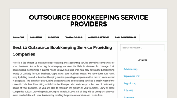 outsourcebookkeepingindia.com