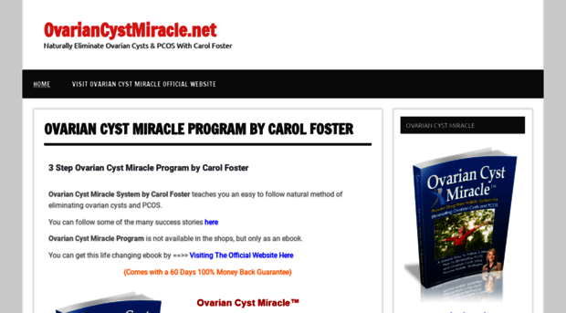 ovariancystmiracle.net