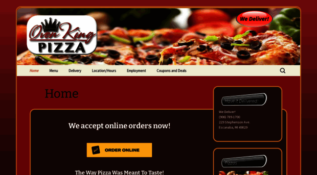 ovenkingpizza.com