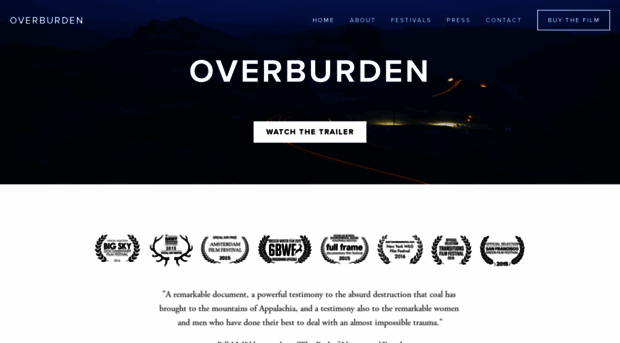 overburdendocumentary.com