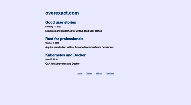 overexact.com