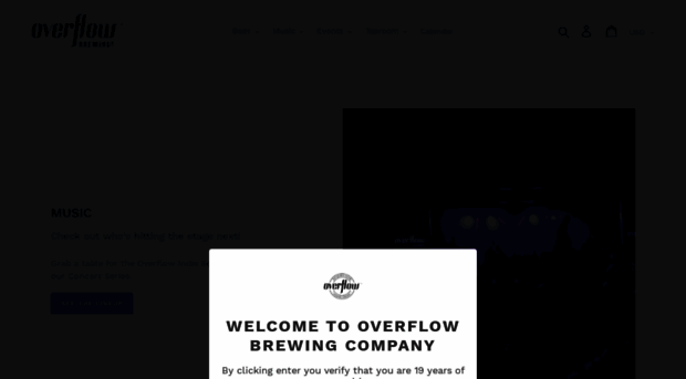 overflowbeer.com