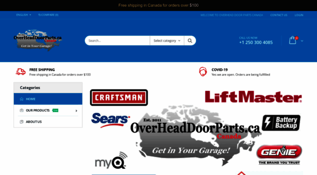 overheaddoorparts.ca