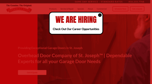 overheaddoorstjoseph.com