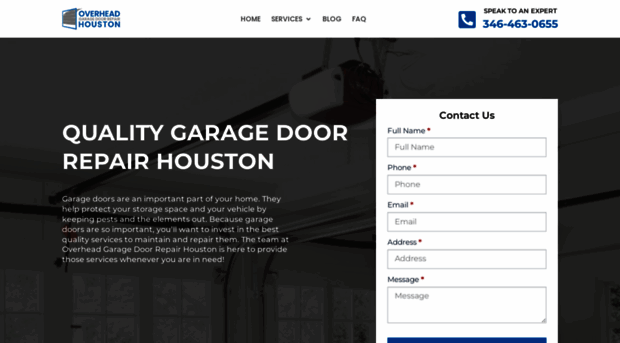 overheadgaragedoorepairhouston.com