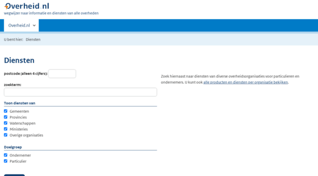 overheidsloket.overheid.nl