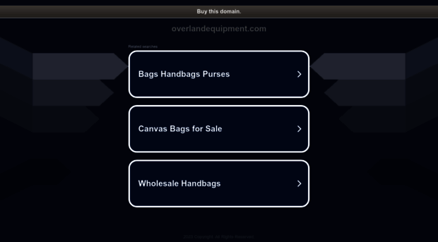 overlandequipment.com